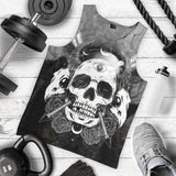 Satan Skull With Eye SED-0092 Men Tank-tops