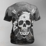 Satan Skull With Eye SED-0092 Unisex T-shirt