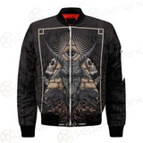 Baphomet Satanic SED-0093 Bomber Jacket