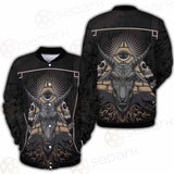 Baphomet Satanic SED-0093 Button Jacket