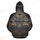 Baphomet Satanic SED-0093 Zip-up Hoodies