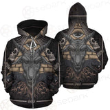 Baphomet Satanic SED-0093 Zip-up Hoodies