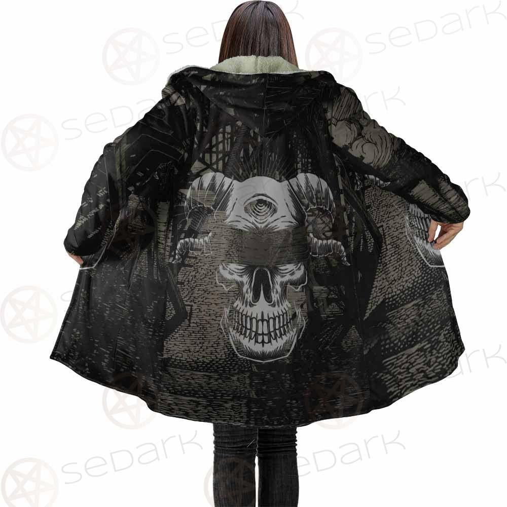 Skull Devil Eye Satan SED-0094  Cloak no bag