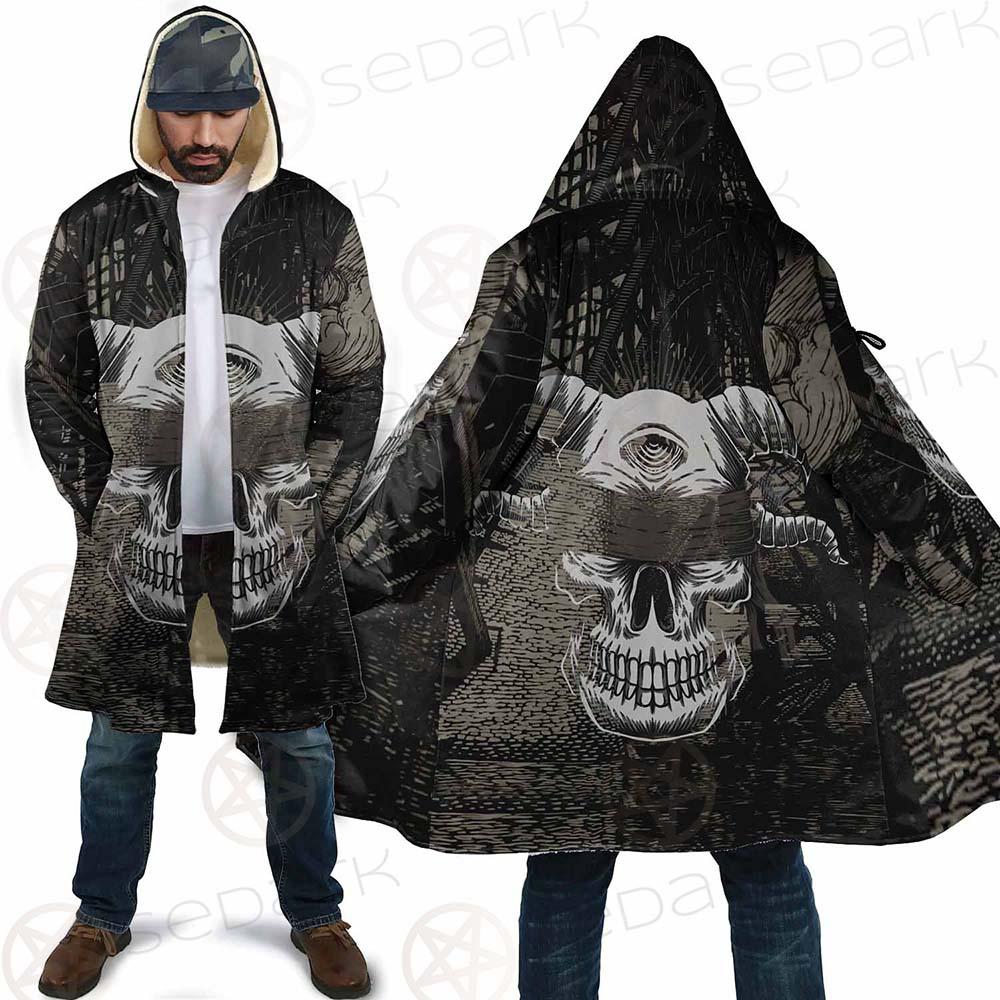 Skull Devil Eye Satan SED-0094  Cloak no bag