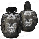 Skull Devil Eye Satan SED-0094 Hoodie Allover