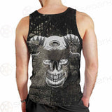 Skull Devil Eye Satan SED-0094 Men Tank-tops