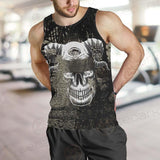 Skull Devil Eye Satan SED-0094 Men Tank-tops