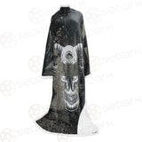 Skull Devil Eye Satan SED-0094 Sleeved Blanket