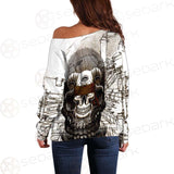 Skull Overshadow SED-0096 Off Shoulder Sweaters
