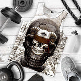 Skull Overshadow SED-0096 Men Tank-tops