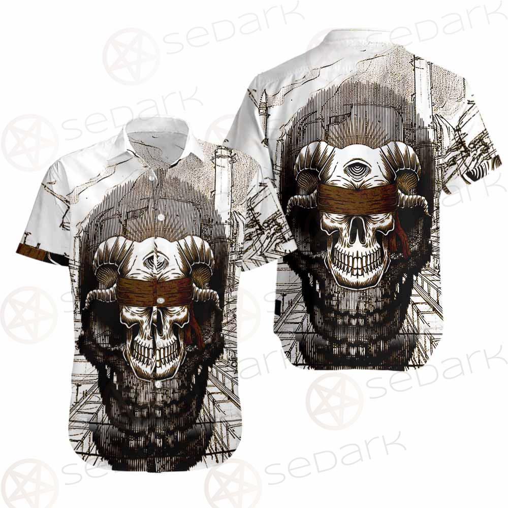 Skull Overshadow SED-0096 Shirt Allover
