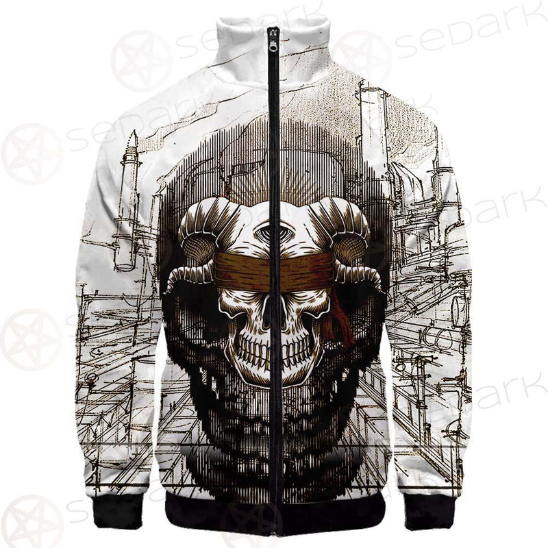 Skull Overshadow SED-0096 Stand-up Collar Jacket