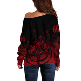 Baphomet SED-0098 Off Shoulder Sweaters