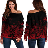 Baphomet SED-0098 Off Shoulder Sweaters
