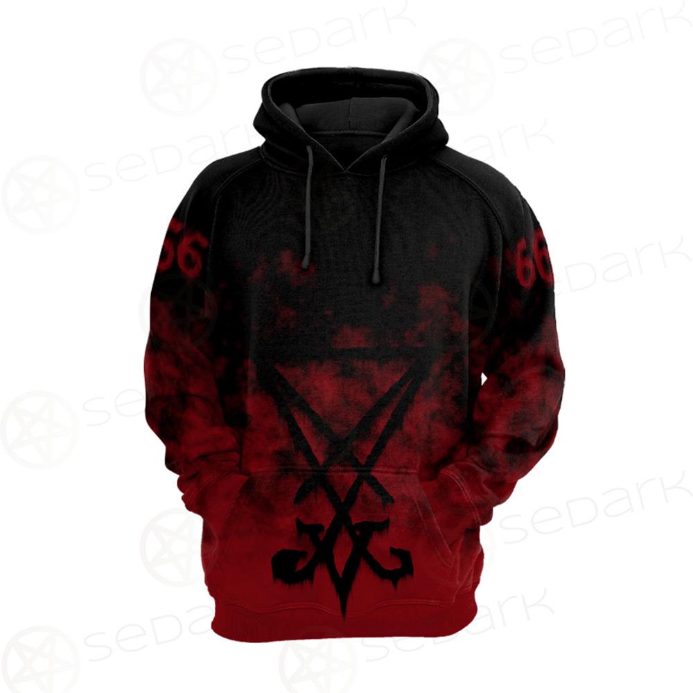 Baphomet SED-0098 Hoodie Raglan