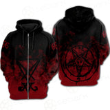 Baphomet SED-0098 Hoodie Raglan Zip