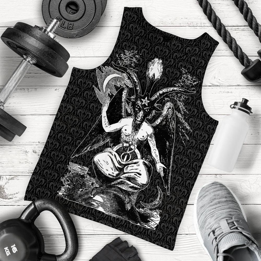 Lucifer Pentagram SED-0099 Men Tank-tops