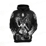 Lucifer Pentagram SED-0099 Hoodie Raglan