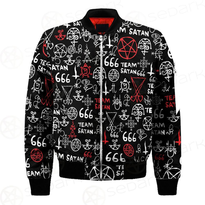 Hail Satan SED-0100 Bomber Jacket