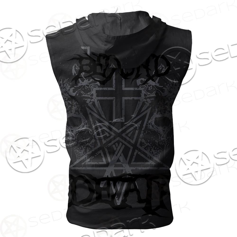 Satan Beyond Death SED-0101 Zip Sleeveless Hoodie