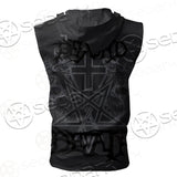 Satan Beyond Death SED-0101 Zip Sleeveless Hoodie