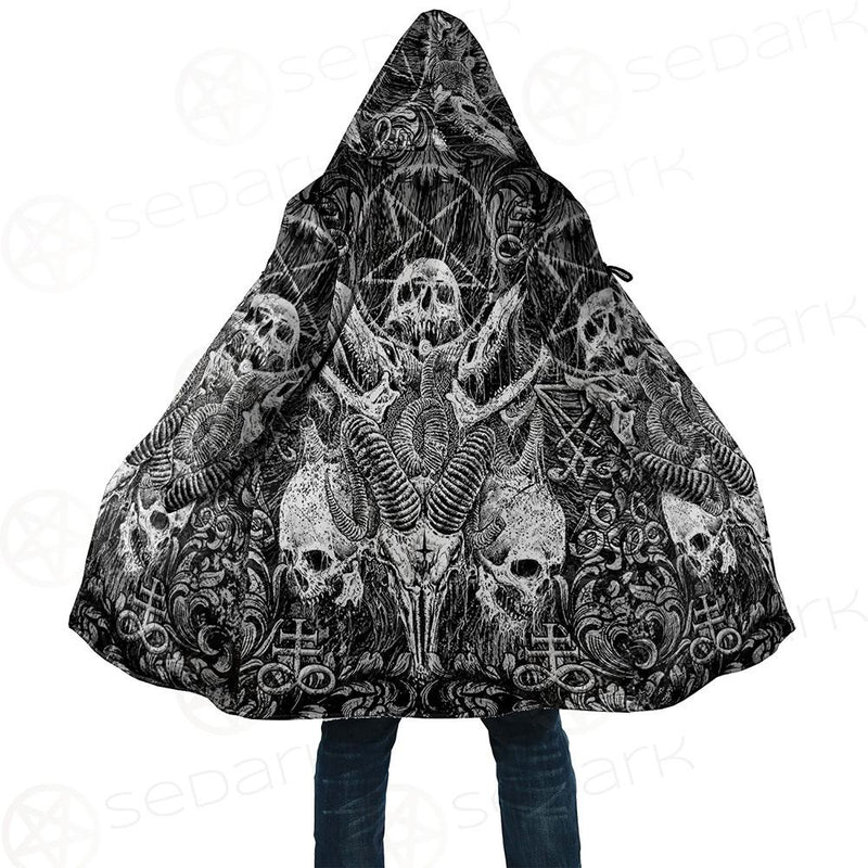 Satan and SKULL SED-0102 Cloak with bag