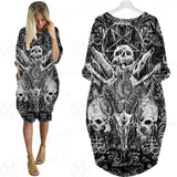 Satan and SKULL SED-0102 Batwing Pocket Dress