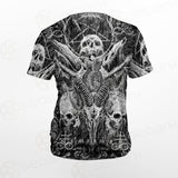 Satan and SKULL SED-0102 Unisex T-shirt