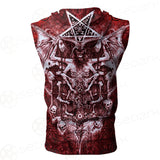 Red Satan SED-0103 Zip Sleeveless Hoodie