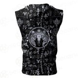 Satan Symbol SED-0104 Zip Sleeveless Hoodie
