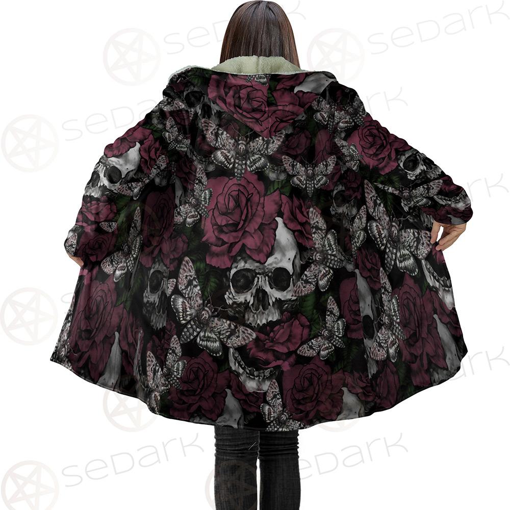Rose Death Moth Skull SED-0105  Cloak no bag