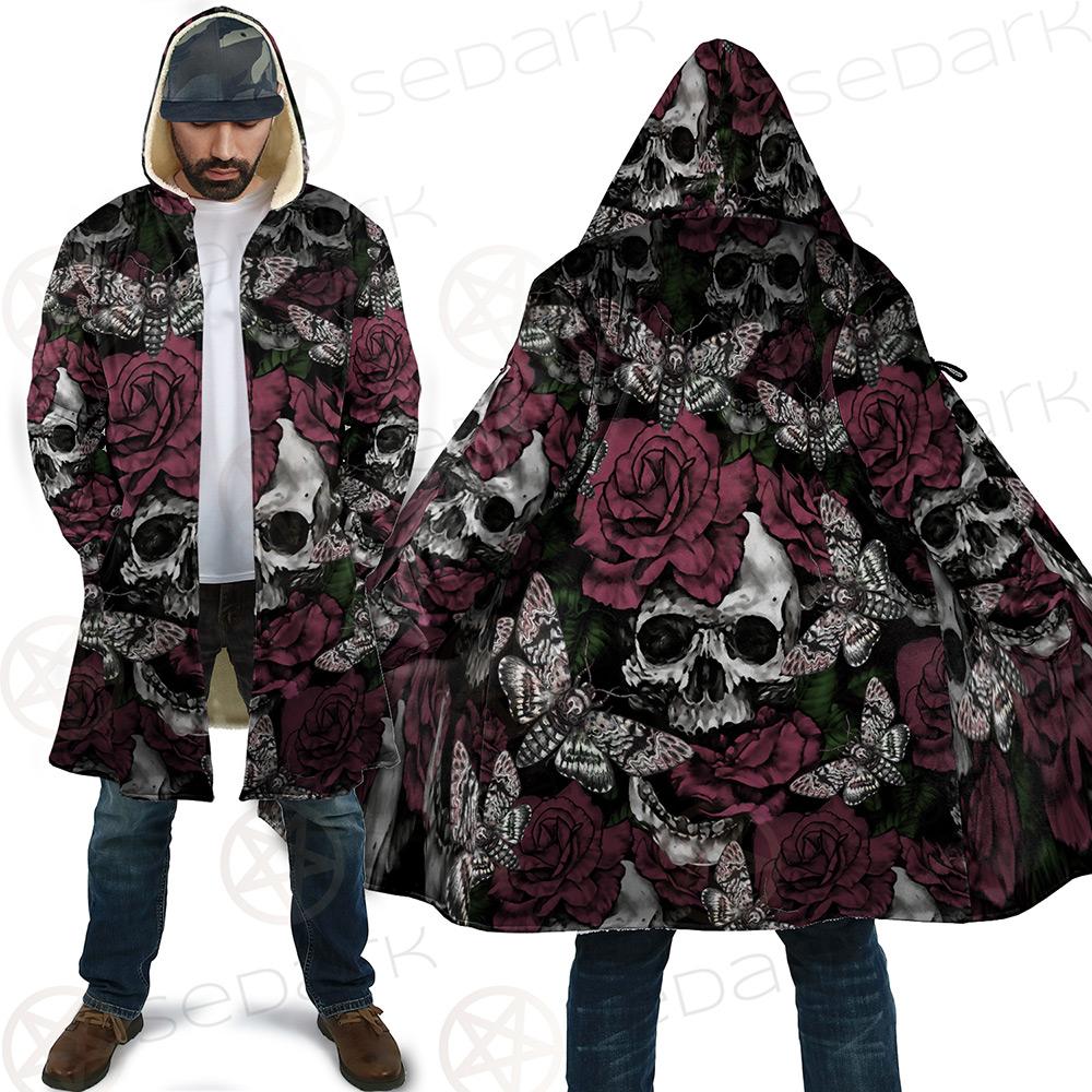 Rose Death Moth Skull SED-0105  Cloak no bag
