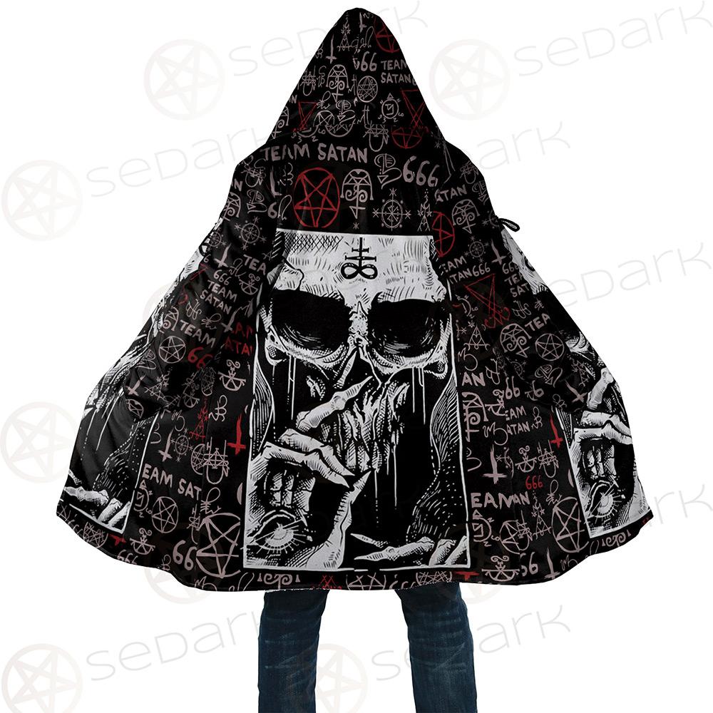 Skull Satan SED-0106 Cloak with bag