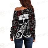 Skull Satan SED-0106 Off Shoulder Sweaters