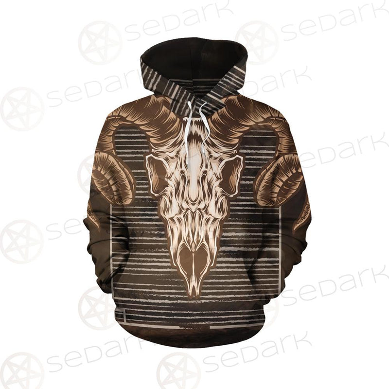 Satan and Skull SED-0108 Hoodie Allover