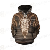 Satan and Skull SED-0108 Hoodie Allover
