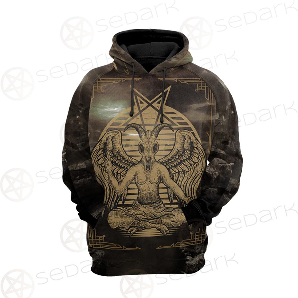 New Baphomet SED-0110 Hoodie Raglan