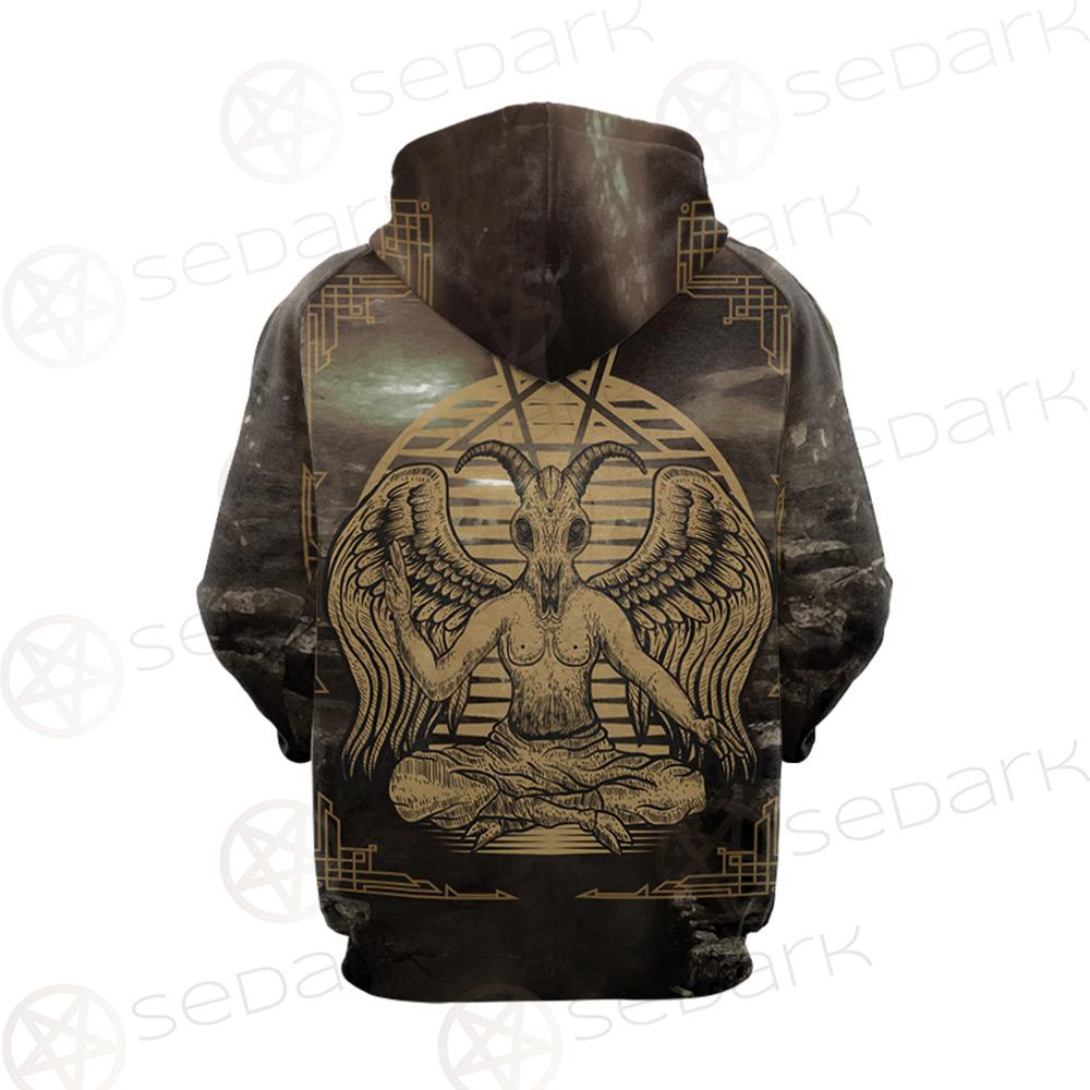 New Baphomet SED-0110 Hoodie Raglan