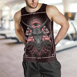 Satan Skull SED-0111 Men Tank-tops