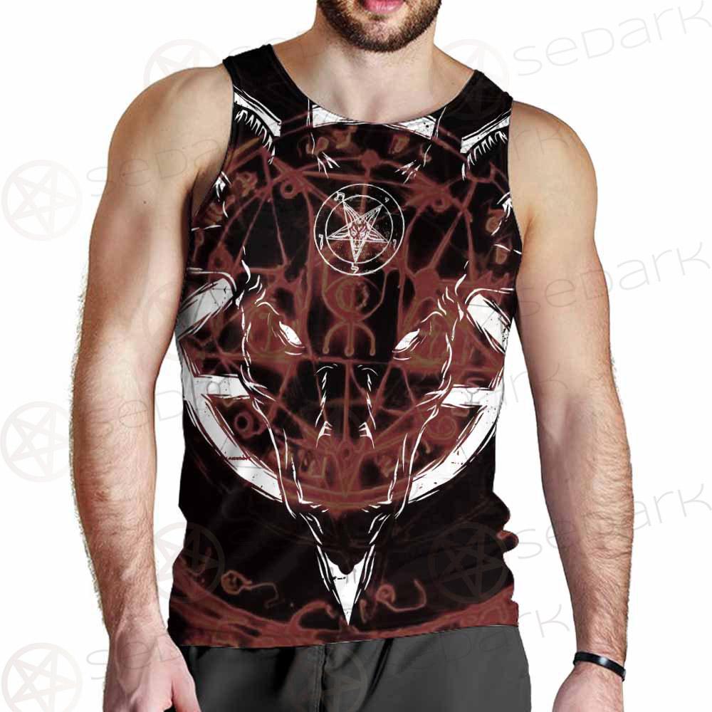 Pentagram Baphoment SED-0112 Men Tank-tops