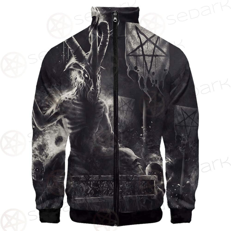 Real Baphomet SED-0115 Stand-up Collar Jacket