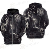 Real Baphomet SED-0115 Hoodie Raglan Zip