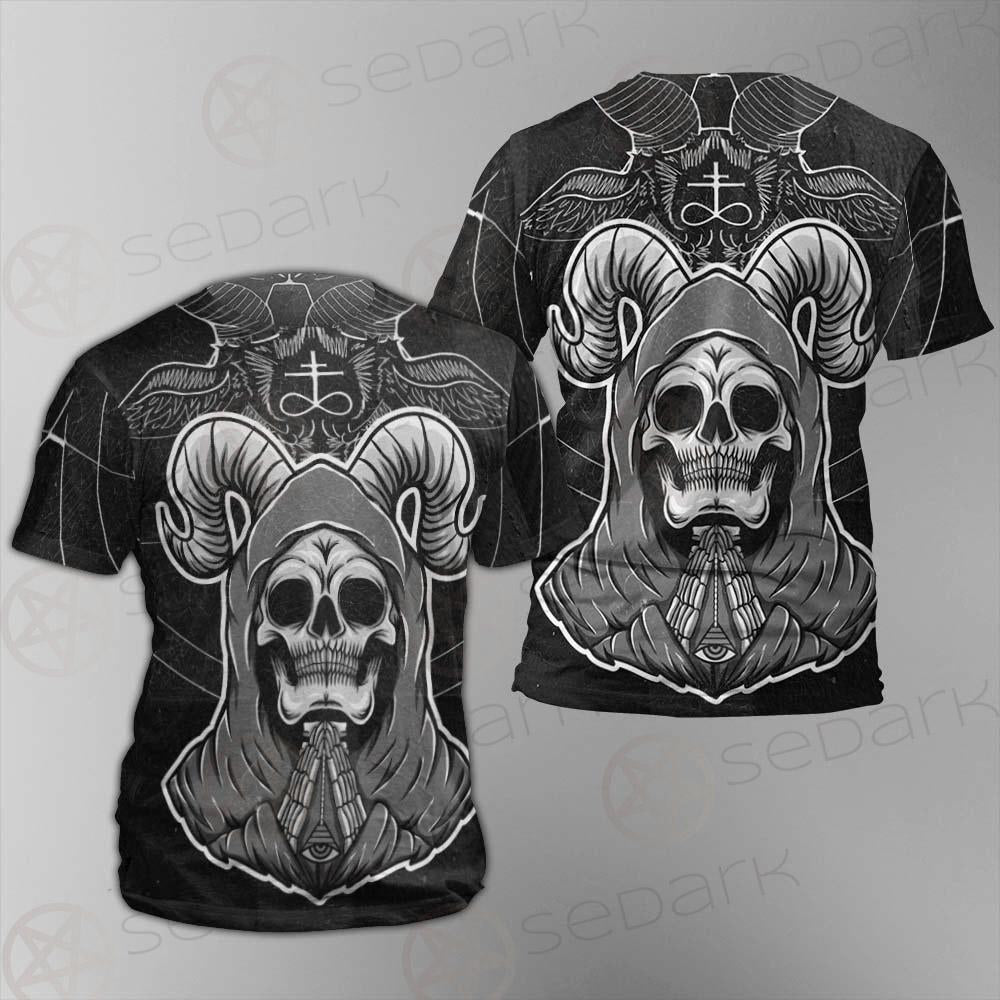 Satan Skull SED-0116 Unisex T-shirt