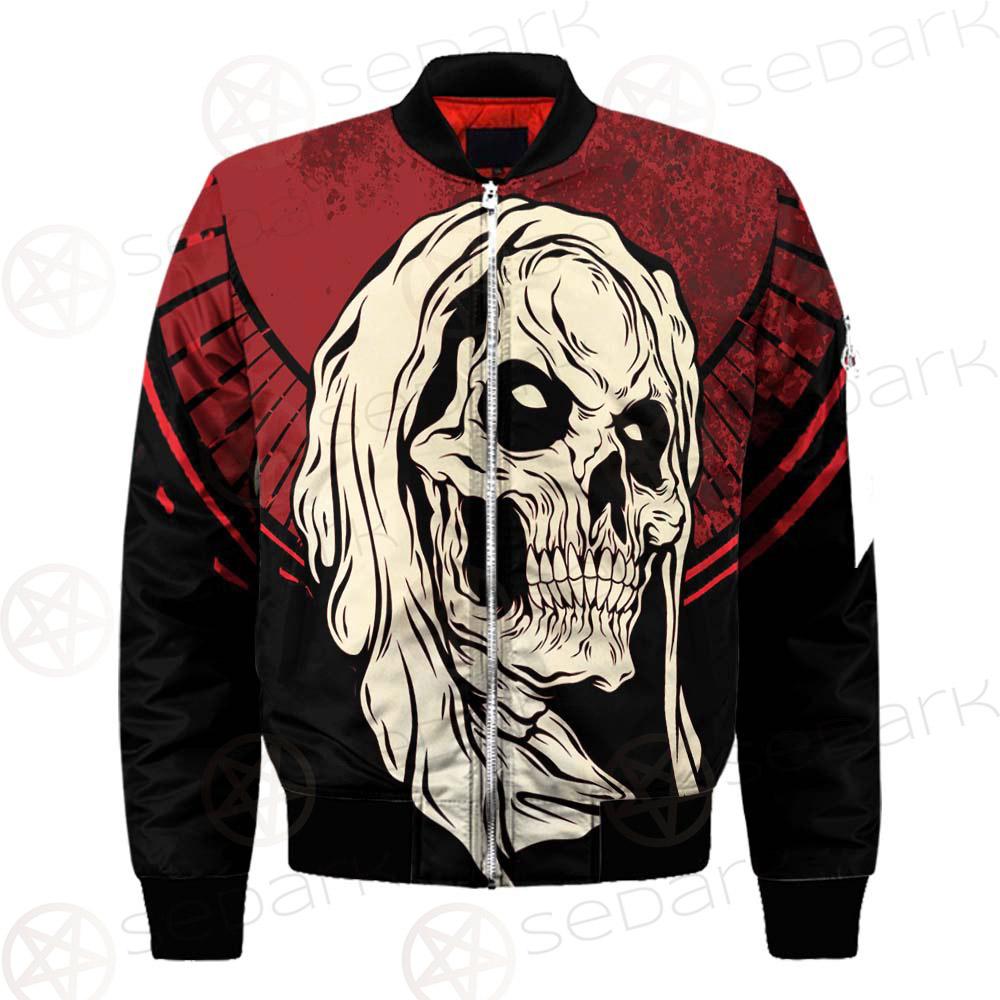 Horrible Skull SED-0117 Bomber Jacket