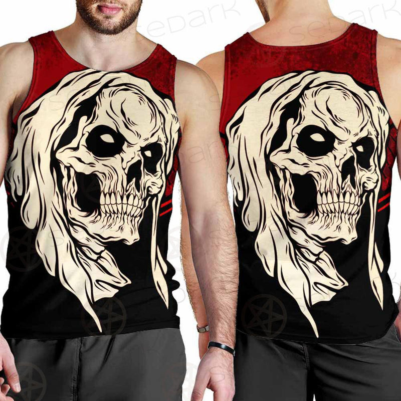 Horrible Skull SED-0117 Men Tank-tops