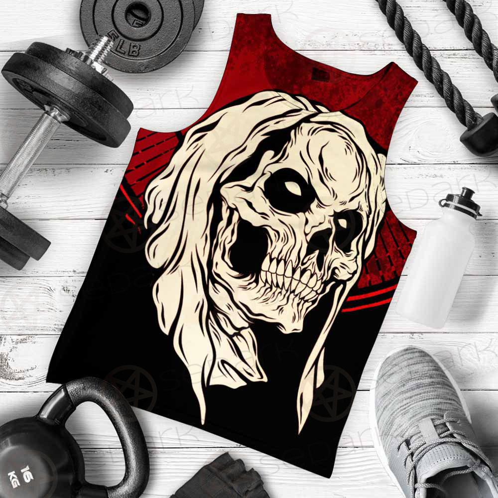 Horrible Skull SED-0117 Men Tank-tops