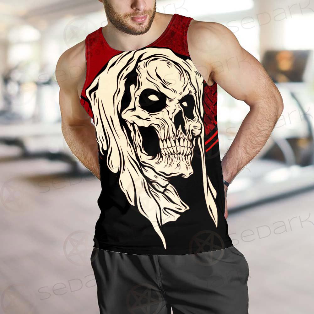 Horrible Skull SED-0117 Men Tank-tops