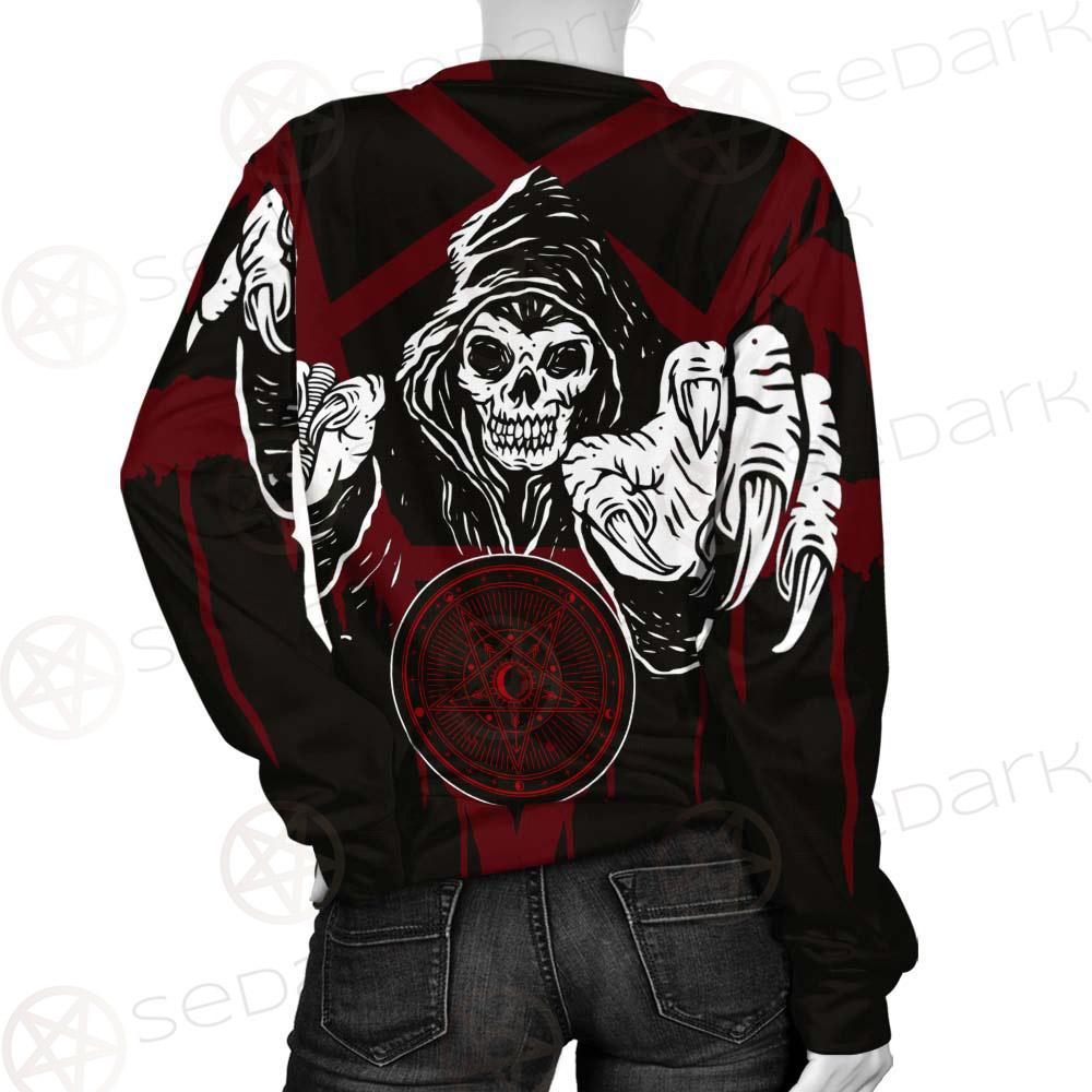 Skull Pentagram SED-0118 Unisex Sweatshirt