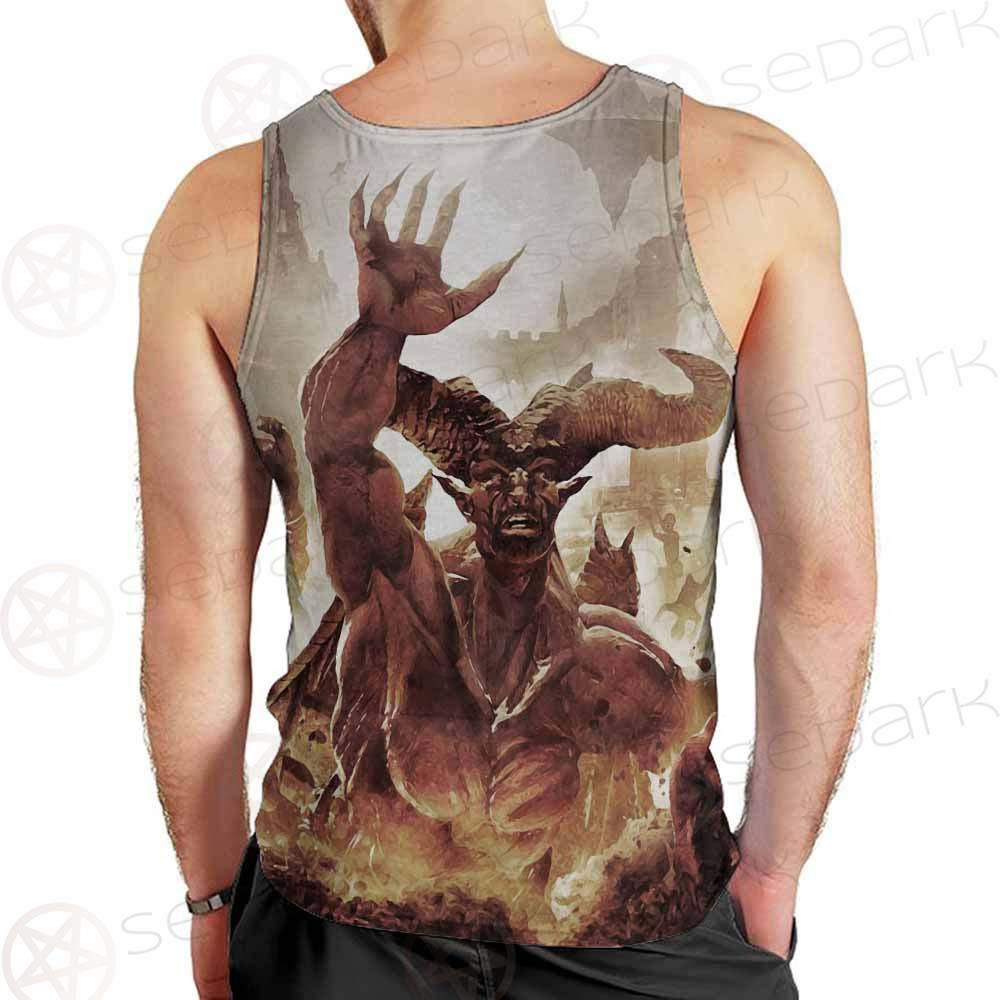 Satan Fire SED-0120 Men Tank-tops