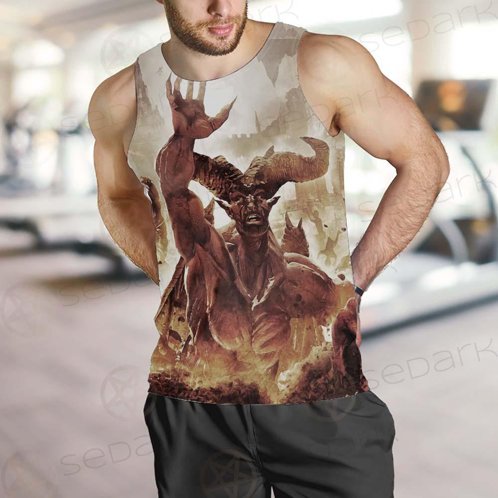 Satan Fire SED-0120 Men Tank-tops